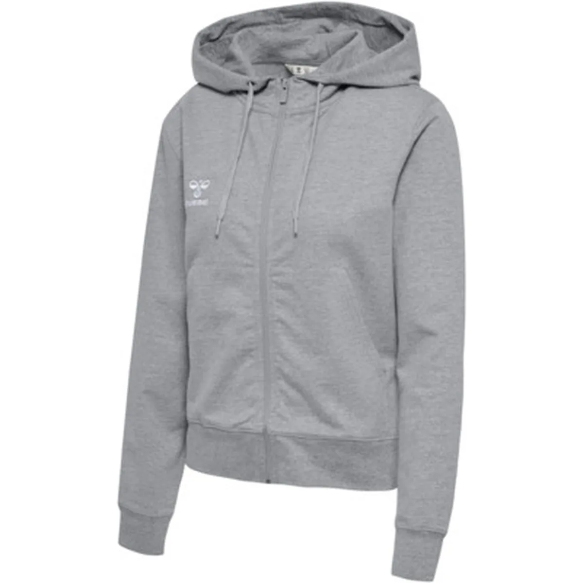 GO 2.0 (Reißverschluss) Damen Kapuzensweater, grau M