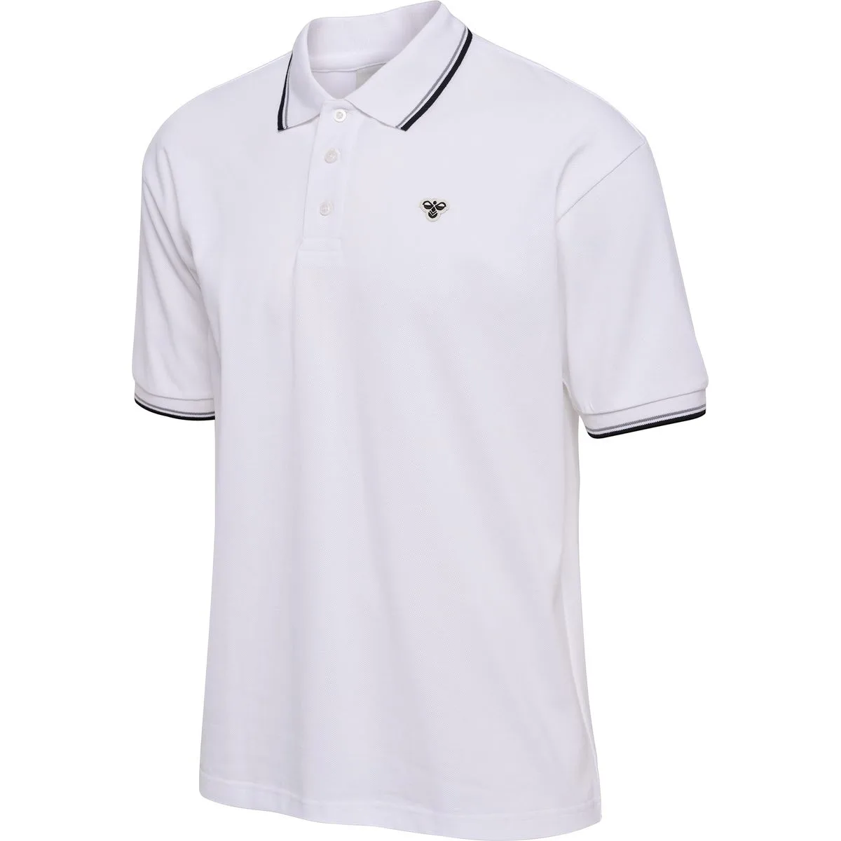 Hummel Loose Polo Shirt Bee weiß