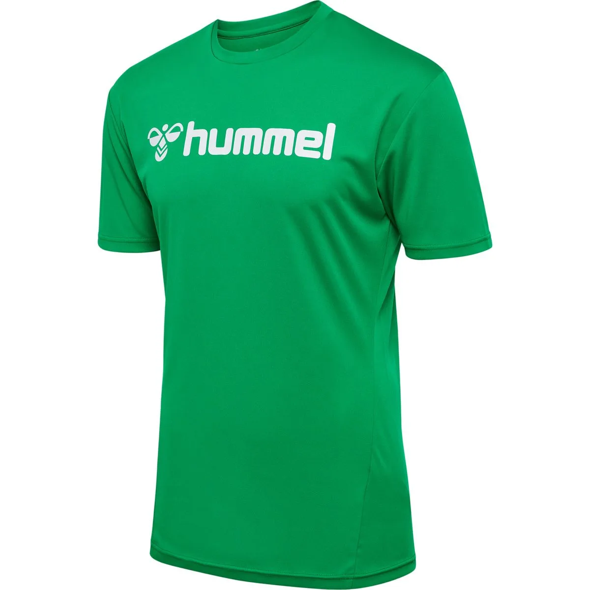 Hummel Logo T-Shirt, grün M