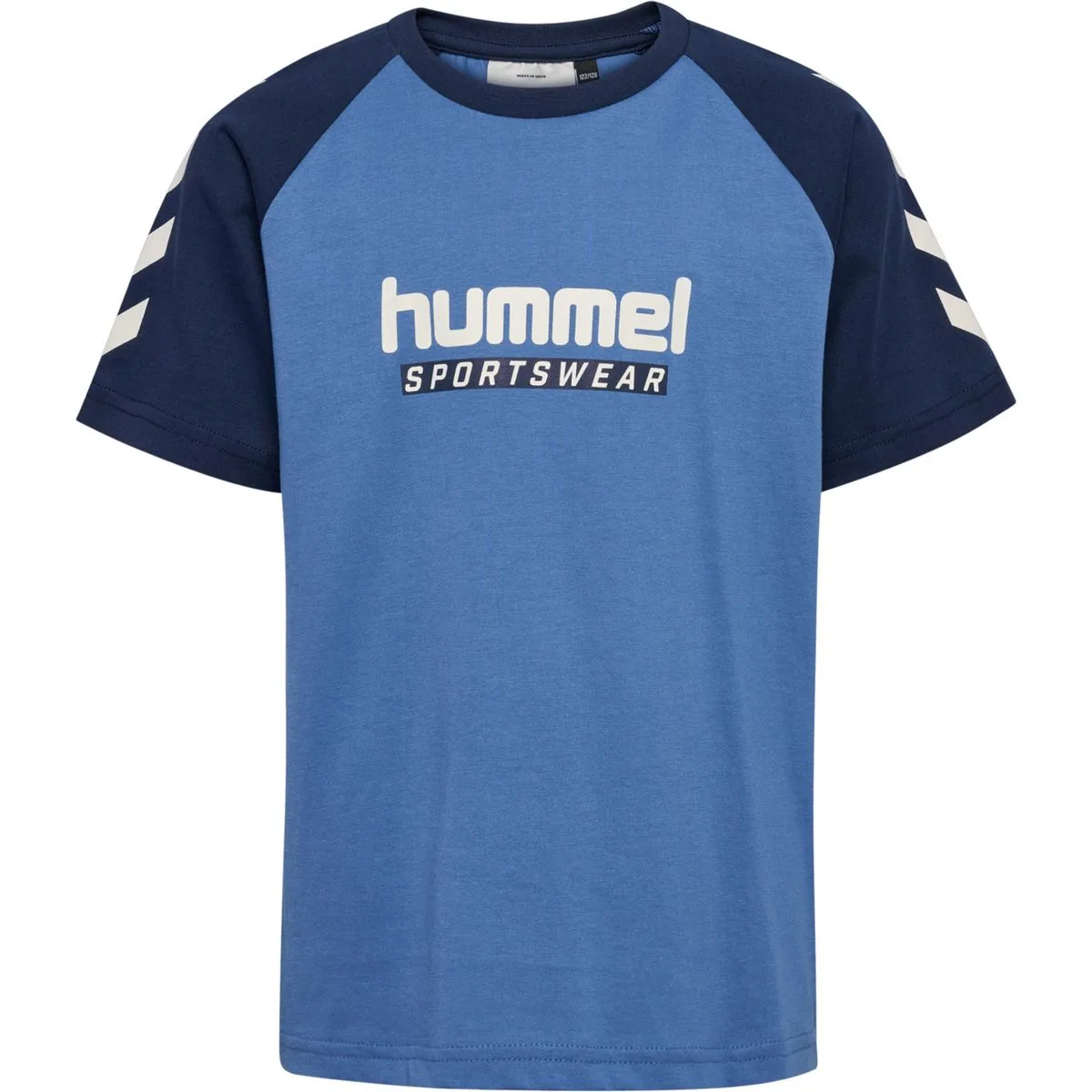 Jr Logo Kinder T-Shirt, blau 46-52