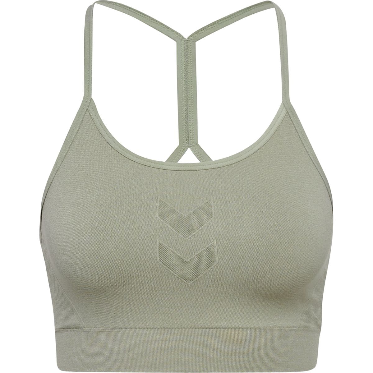 Hiit Seamless Damen Sport-BH, grün L
