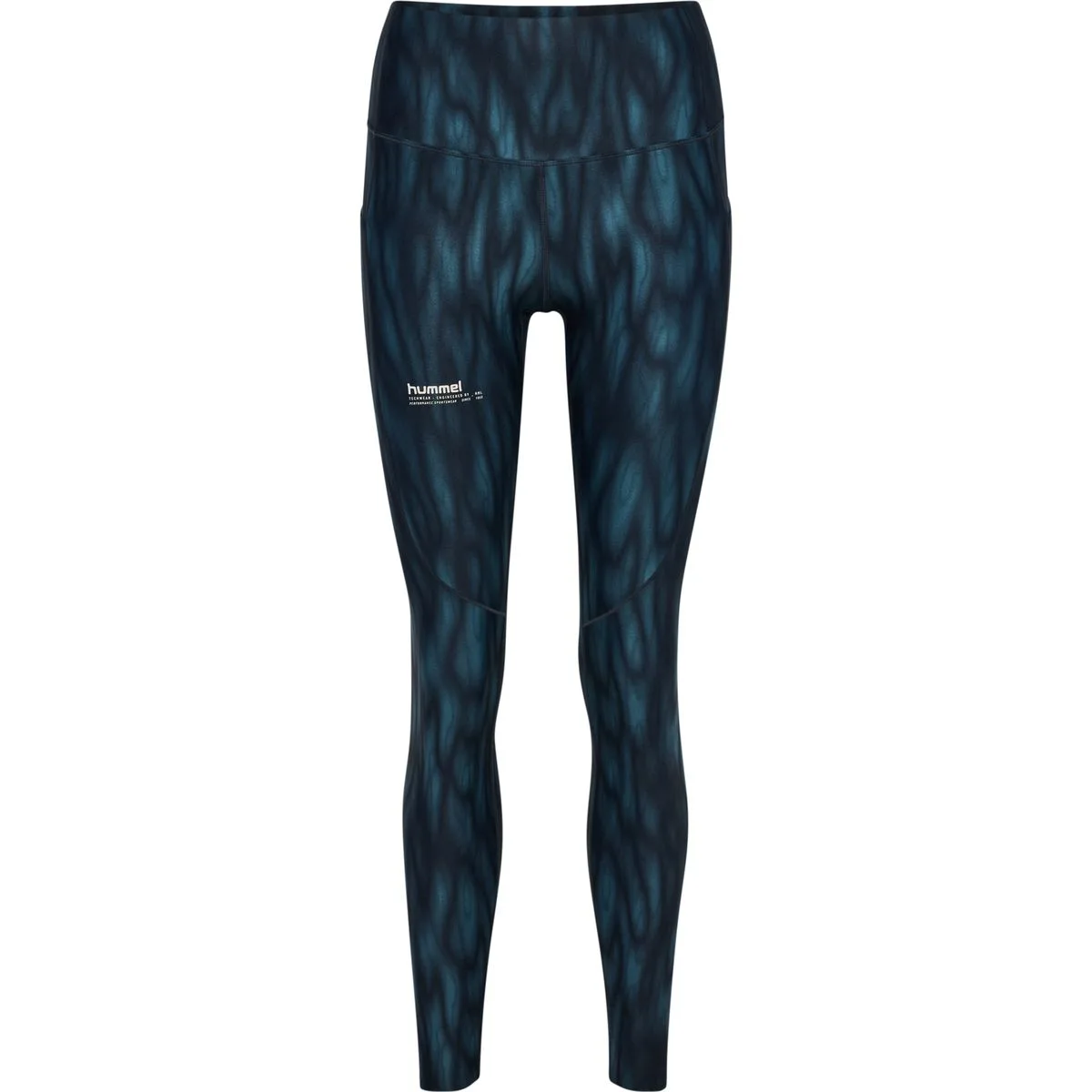 Hiit Aop Intensity Hw Damen Tights, blau L