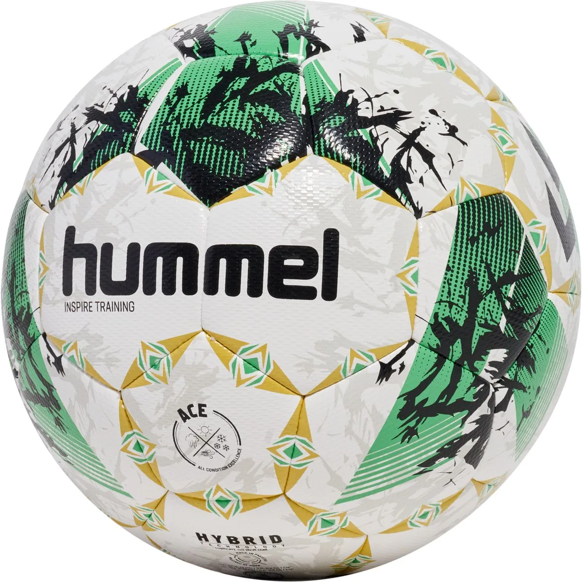 Hummel Inspire Training Fb Outdoor-Fußball, grün 234028