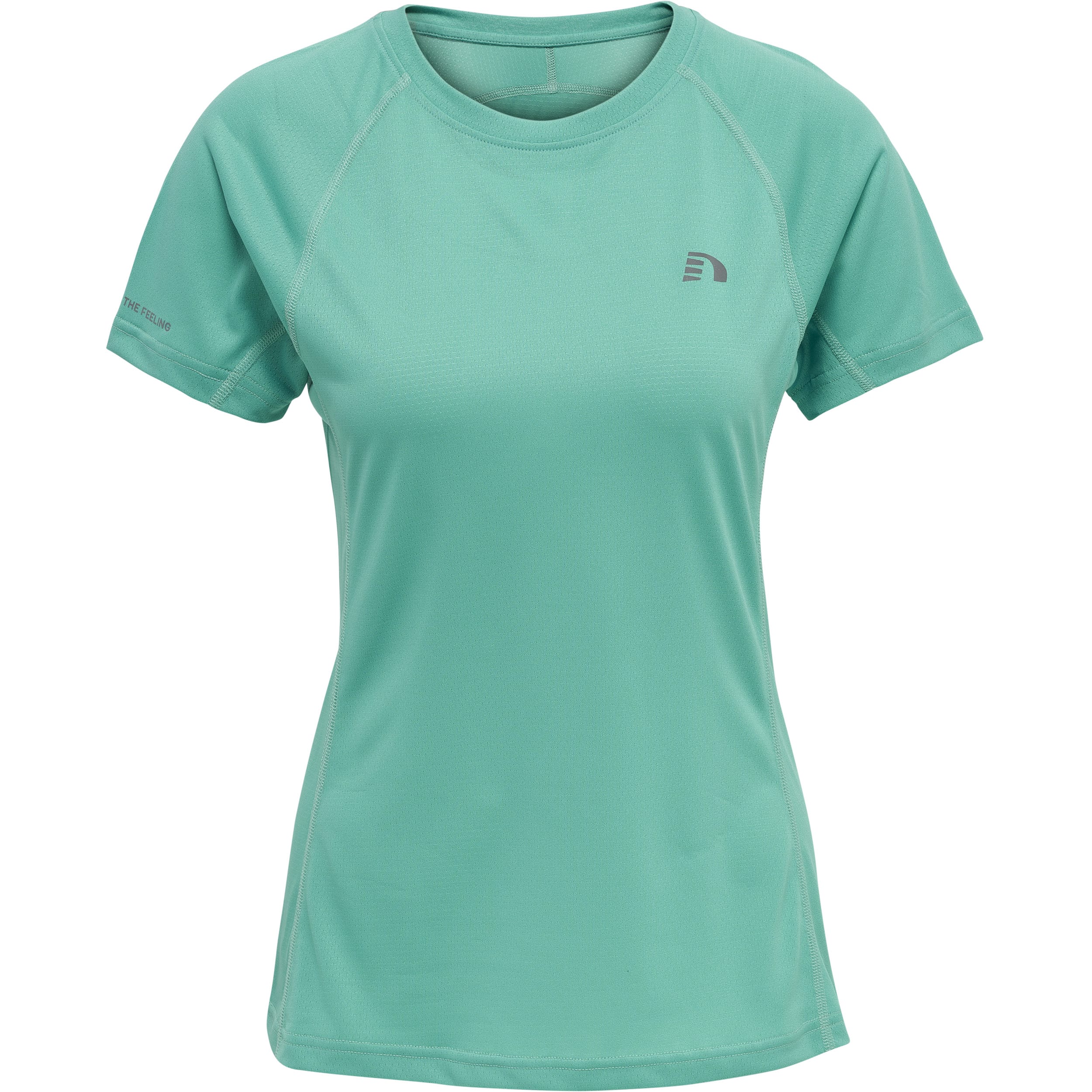 Running Damen T-Shirt, türkis 2XL