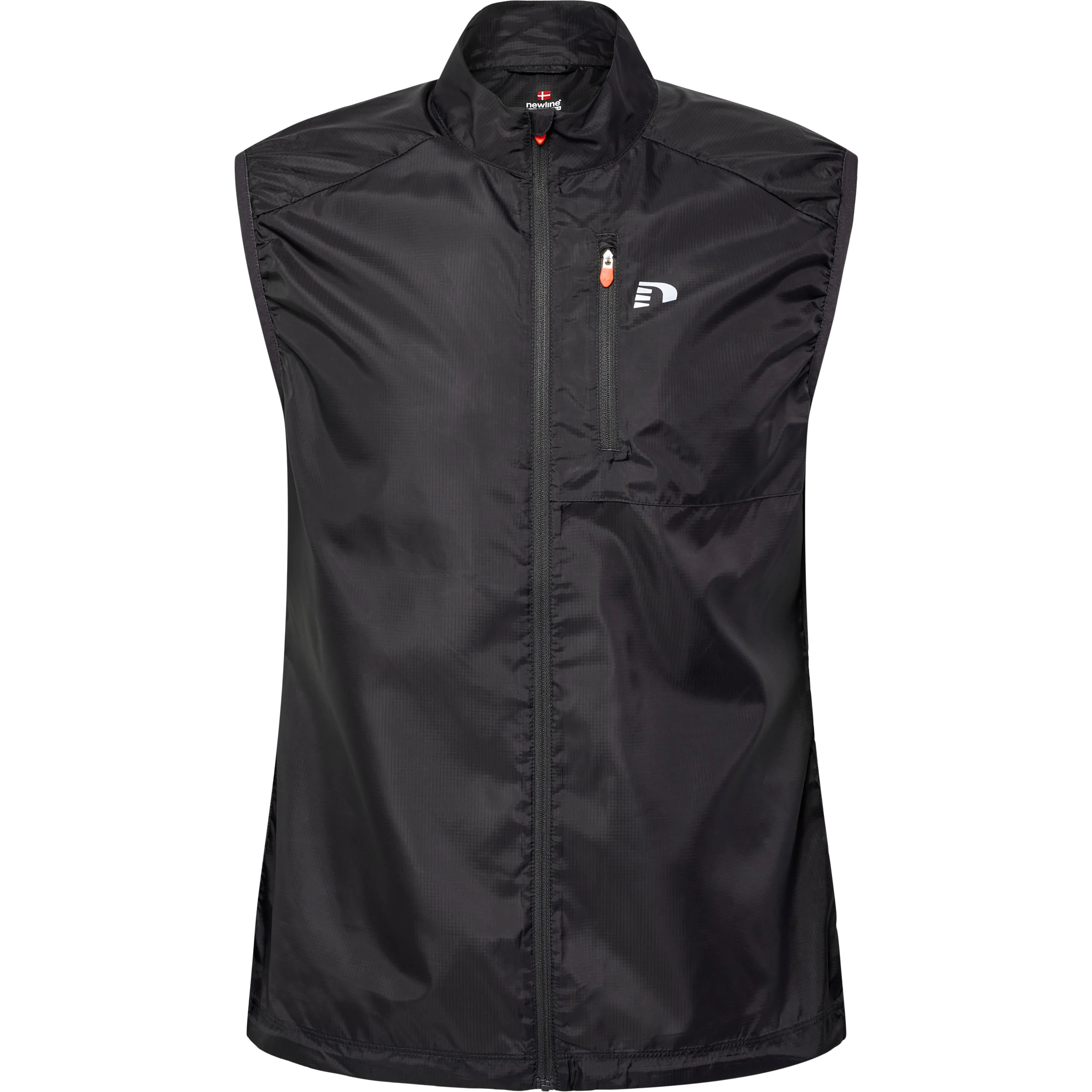 Packable Tech Herren Weste, grau 2XL