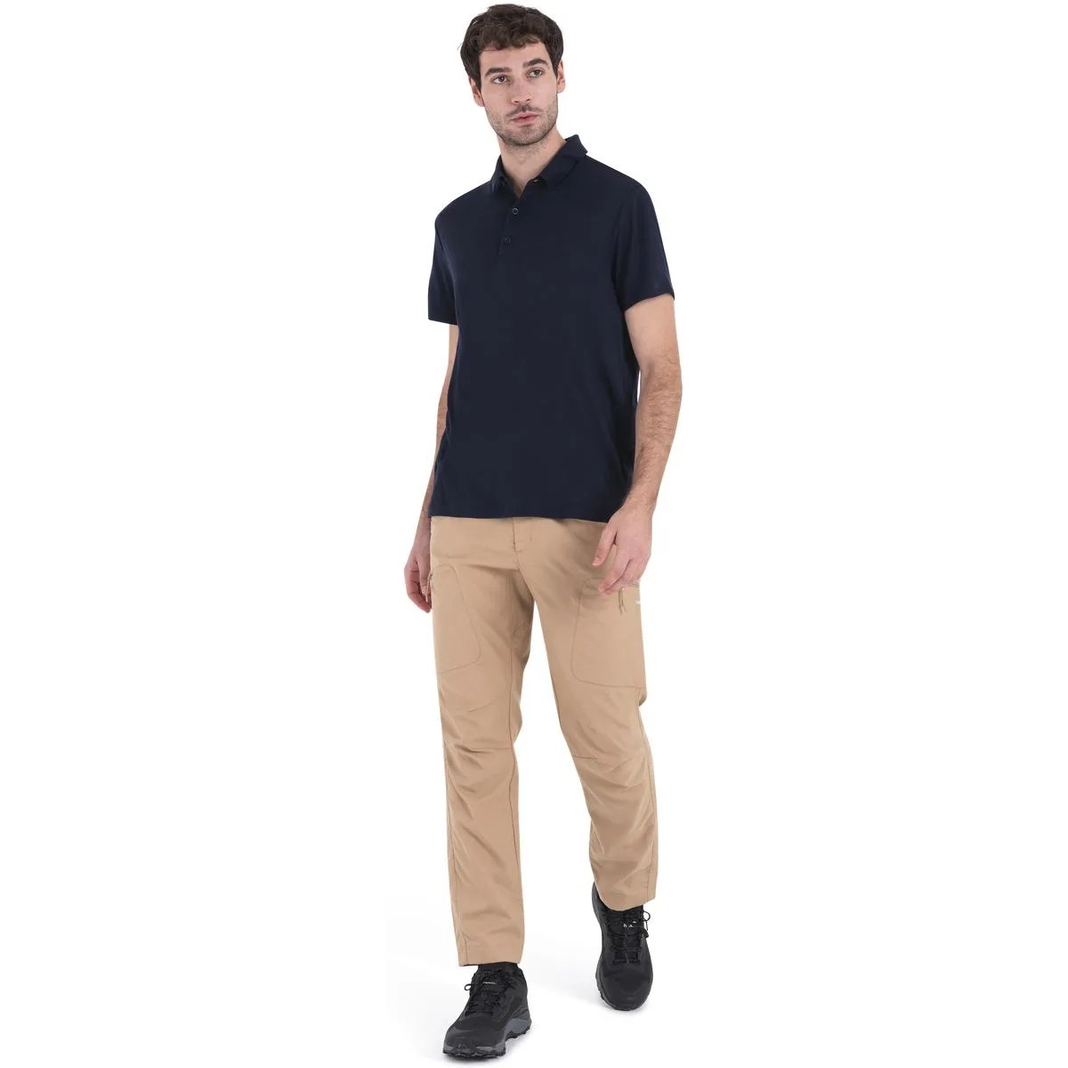 Merino 150 Tech Lite Herren Poloshirt, blau L