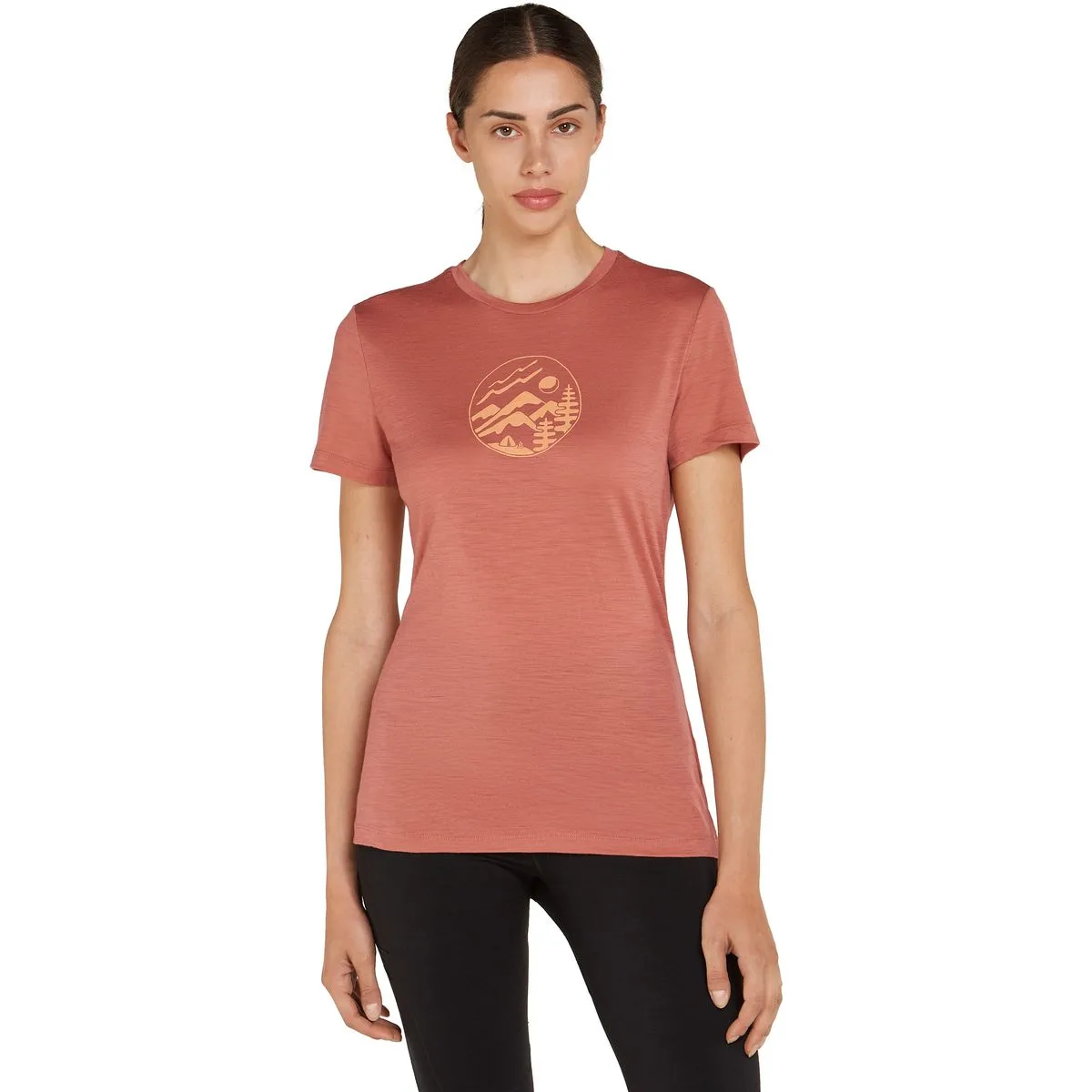 Merino 150 Tech Lite III Camp Circ Damen T-Shirt, grün M