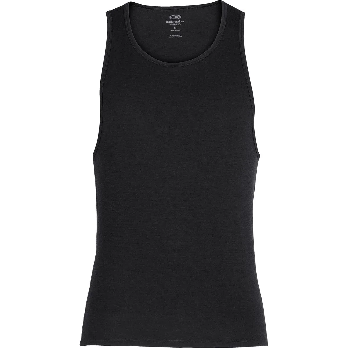 Merino 150 Anatomica Herren Unterhemd, schwarz XL