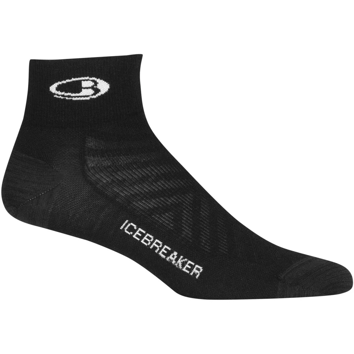 Run+_Ultralight Mini Damen Socken, schwarz 38-40