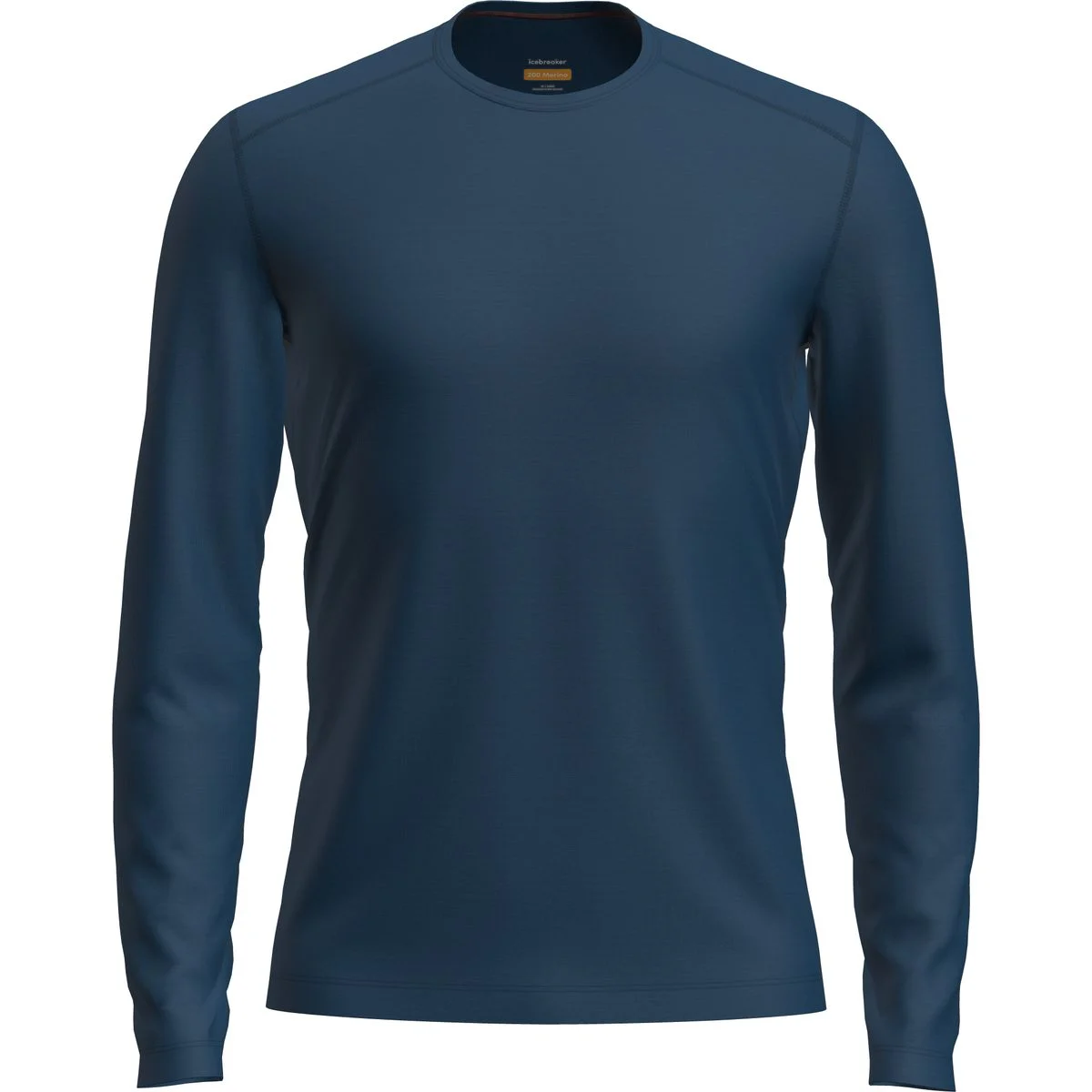 Icebreaker Merino 200 Oasis Crewe Herren Unterhemd, blau