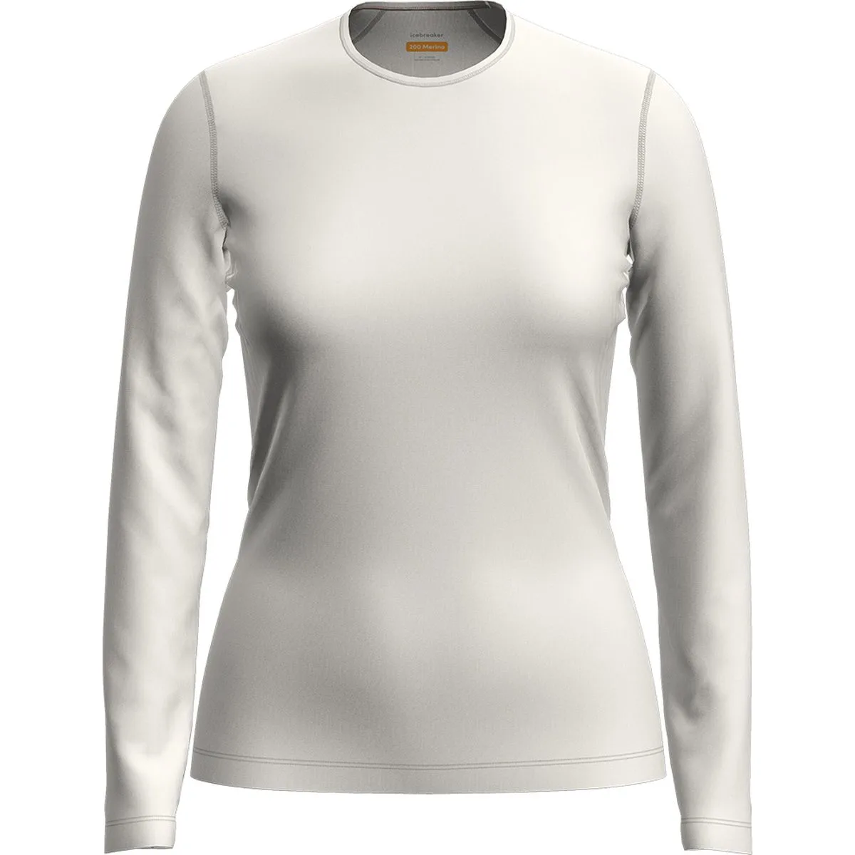 Icebreaker Merino 200 Oasis Crewe Damen Unterhemd, braun