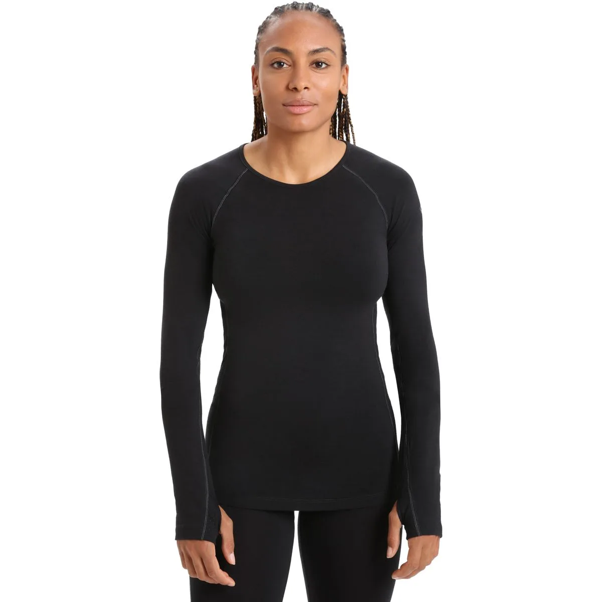 Zone Crewe Damen Unterhemd, schwarz XL