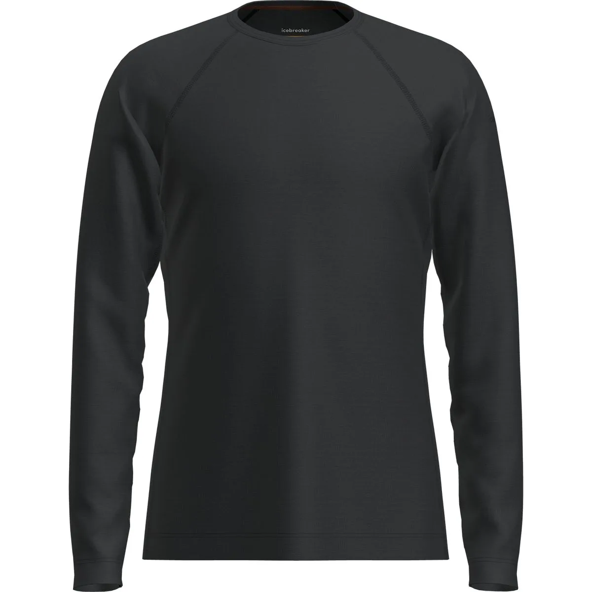 Icebreaker Merino 200 Oasis Crewe Kinder Unterhemd, schwarz