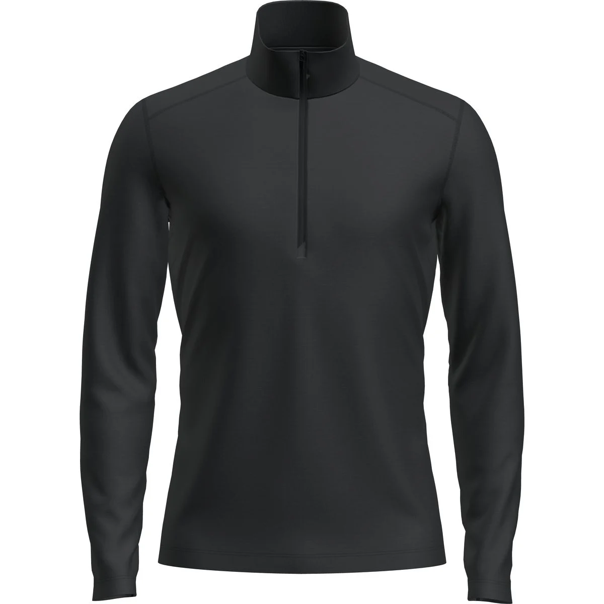 Oasis Half Zip Herren Rollkragenpullover, schwarz L