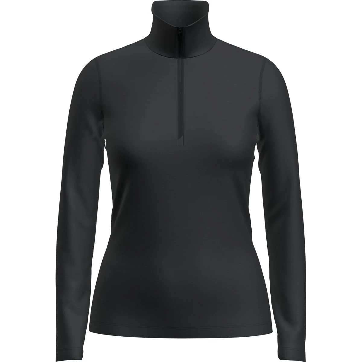 Oasis Half Zip Damen Rollkragenpullover, schwarz XS