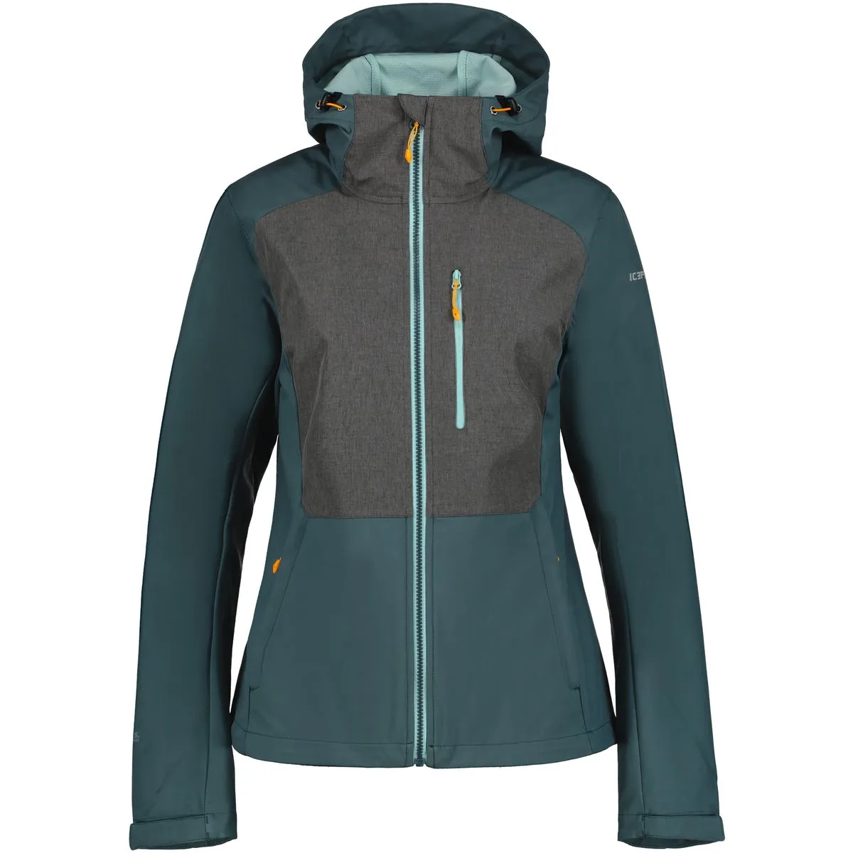 Burnet Damen Funktionsjacke, grün 46