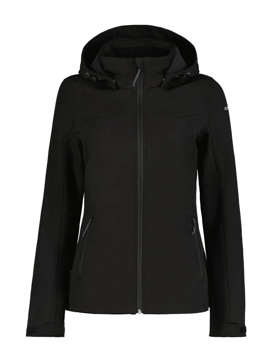 Brenham Damen Funktionsjacke, schwarz 36