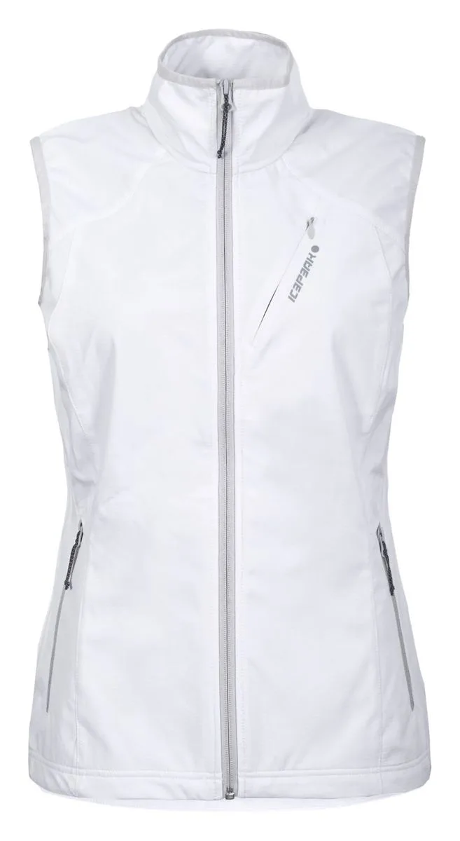 Icepeak Brush Damen Weste, weiß 48