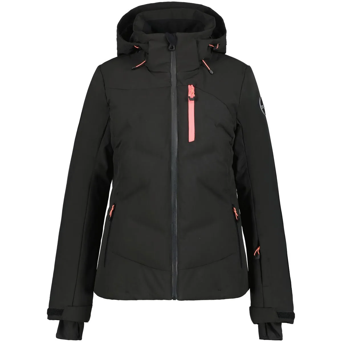 Flovilla Damen Skijacke, schwarz 44