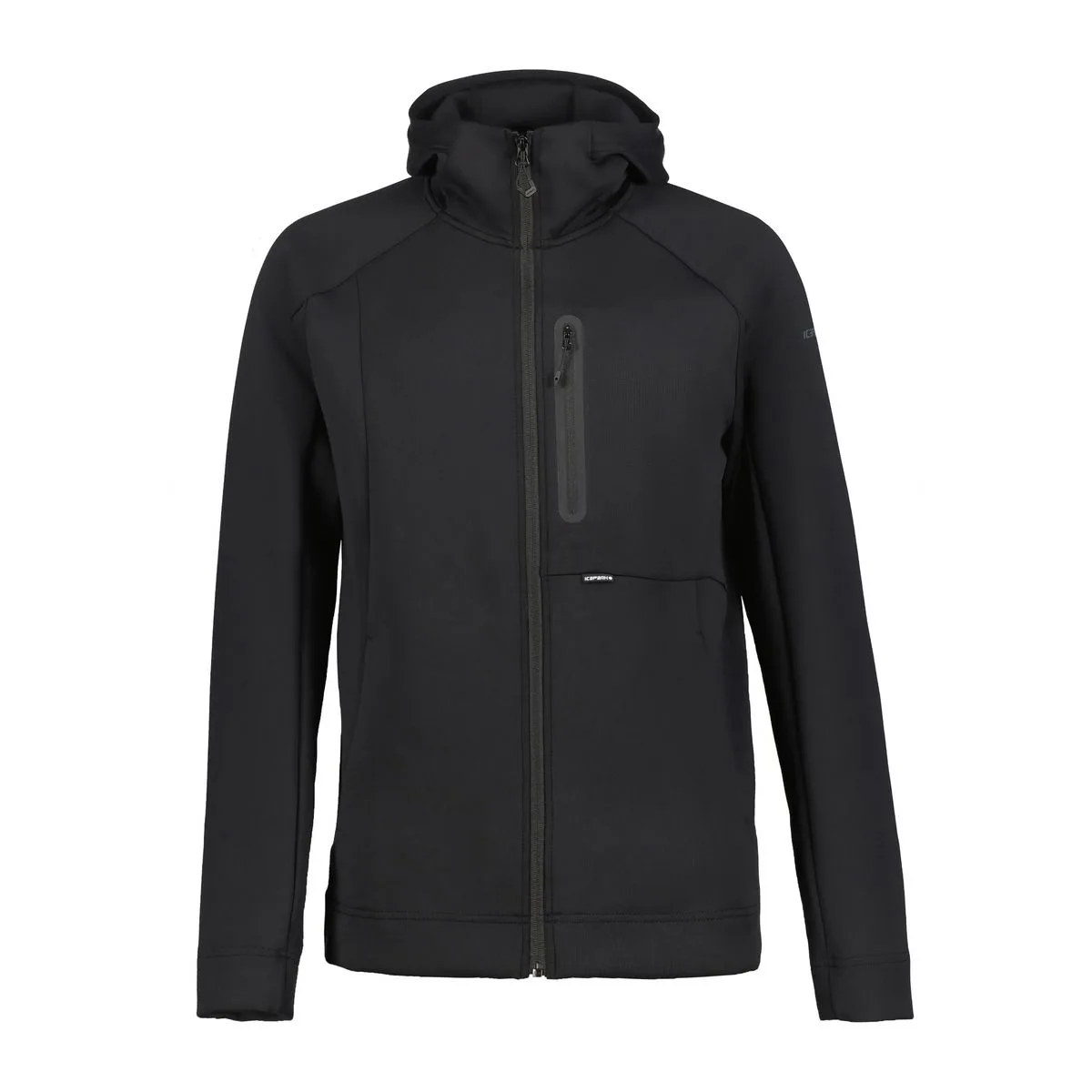 Brunsville Herren Midlayer, schwarz M