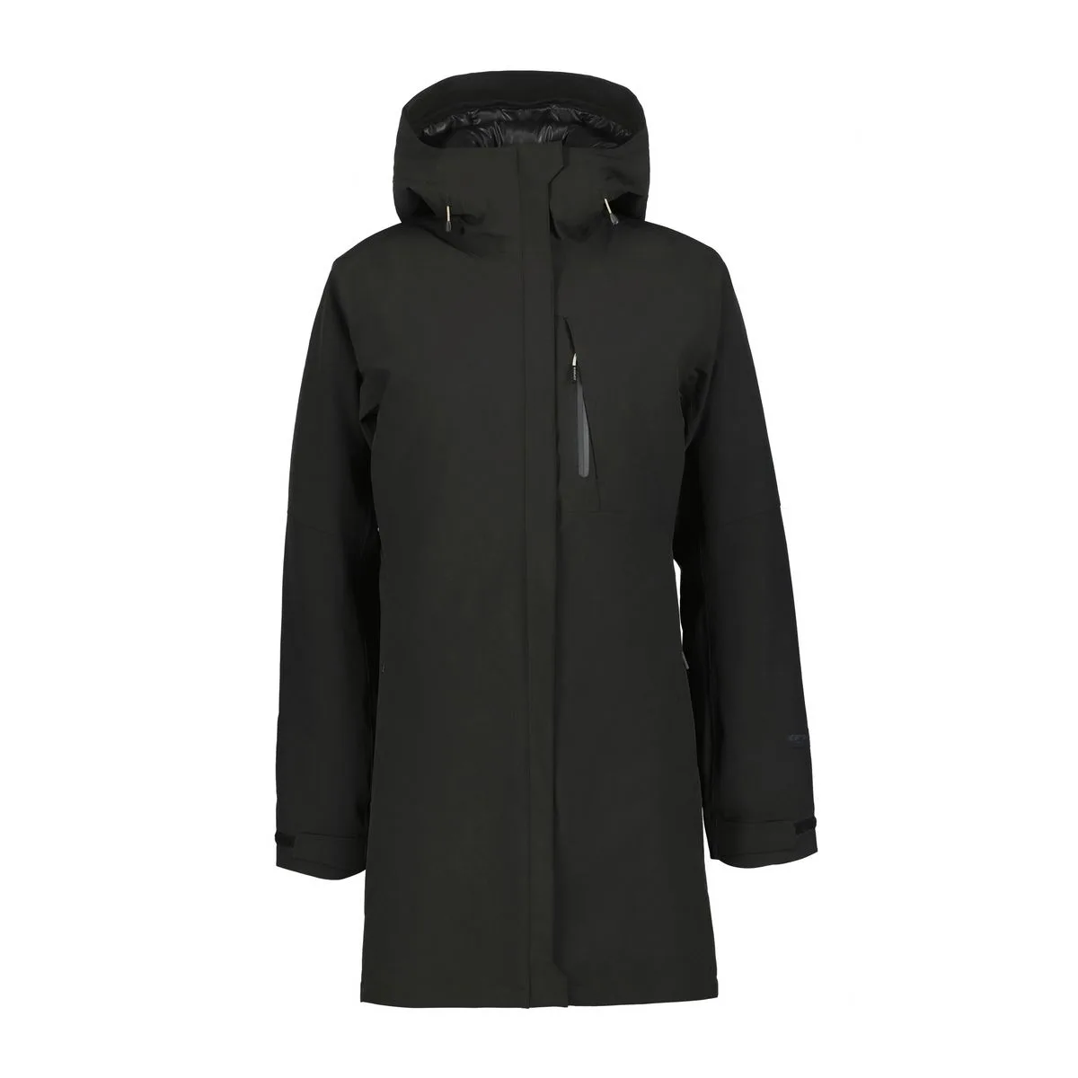 Bagheria Damen Mantel, schwarz 34