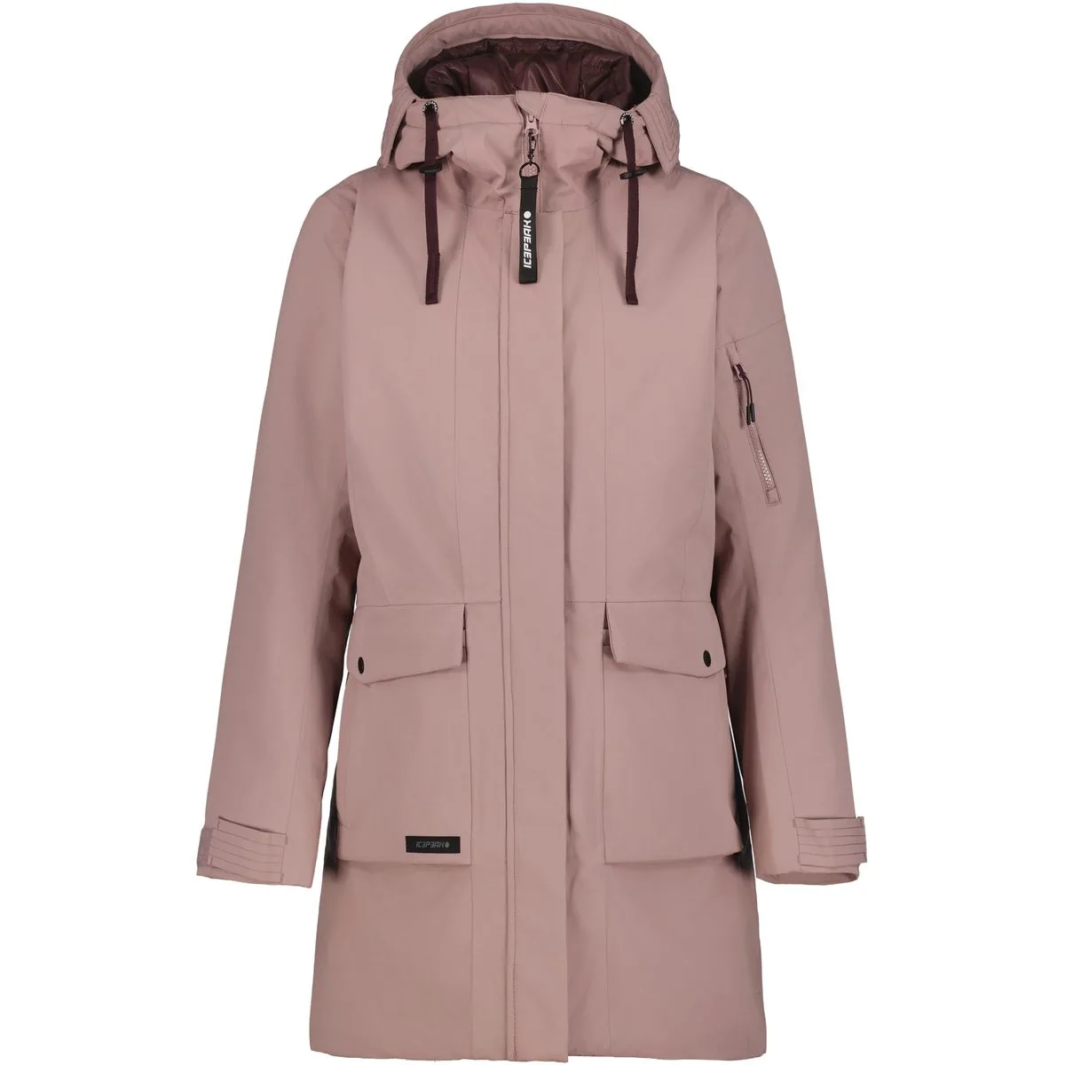 Alpena Damen Mantel, lila 42