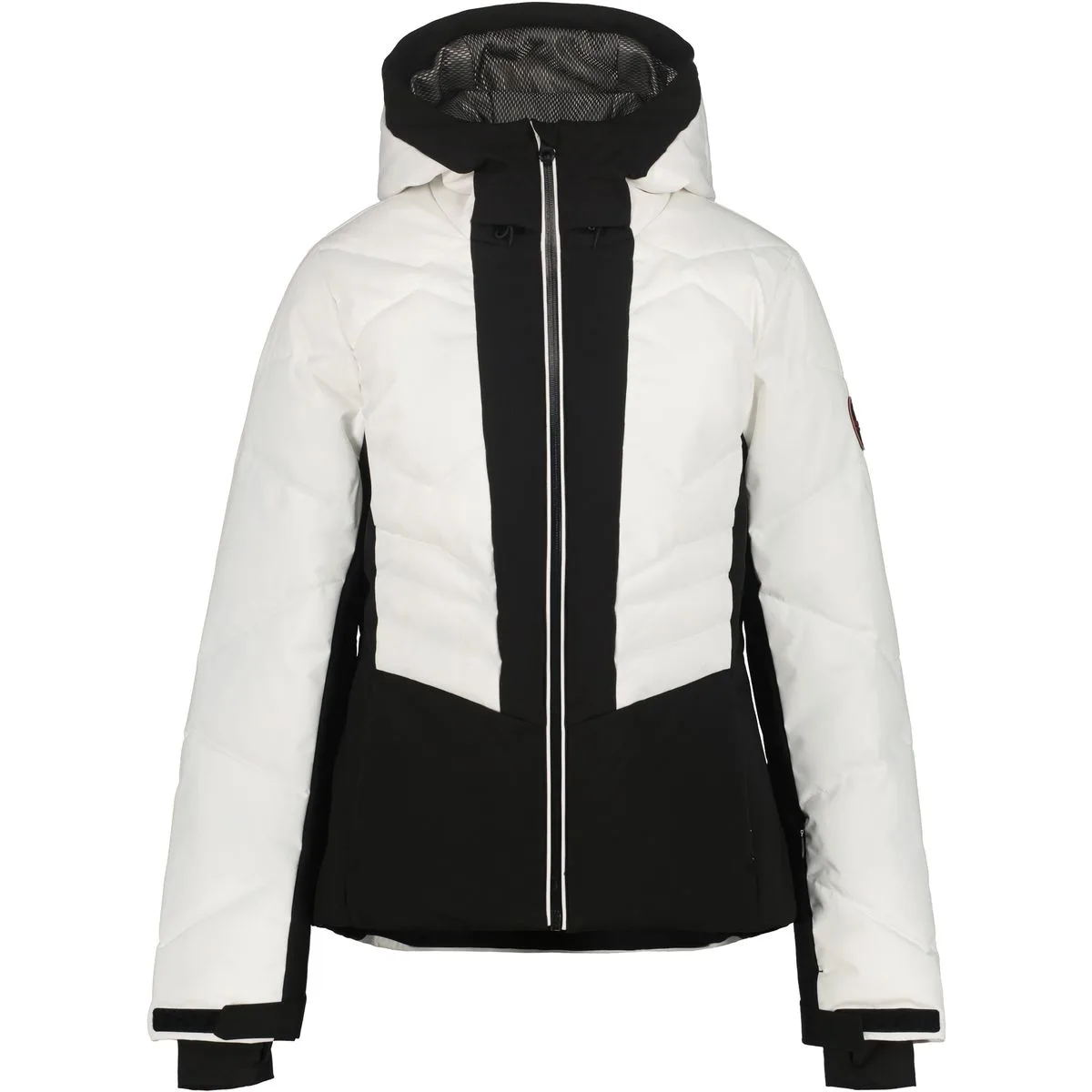 Ellinwood Damen Skijacke, weiß 46