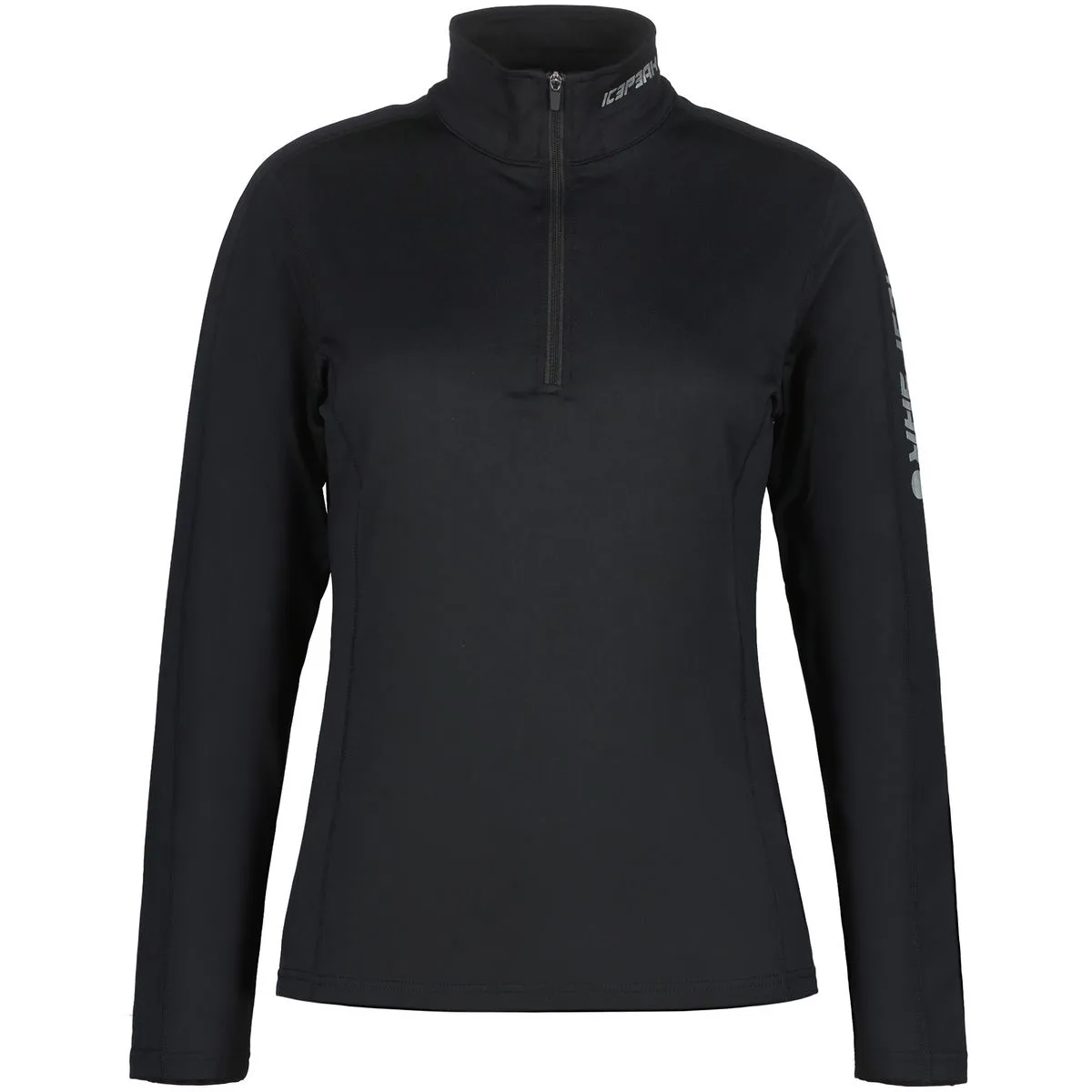 Fairview Damen Rollkragenpullover, schwarz M