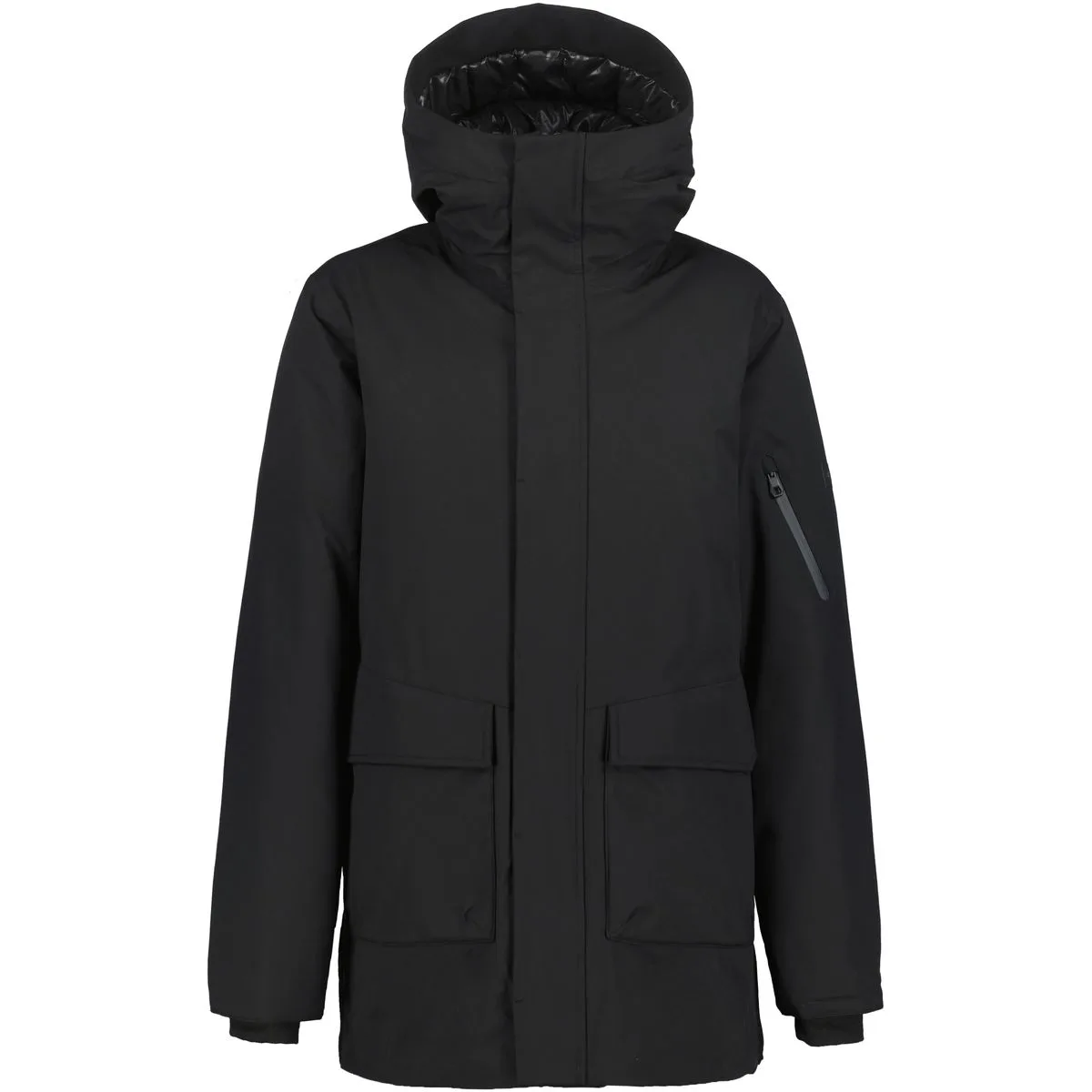 Maxbass Herren Mantel, schwarz 50
