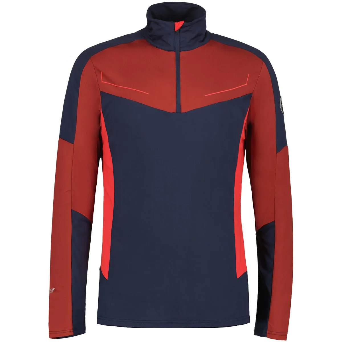 Frenner Herren Rollkragenpullover, blau L