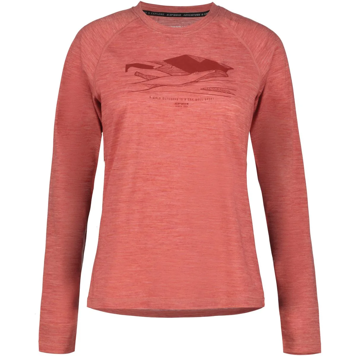Bastia Damen Longsleeve, pink XXL