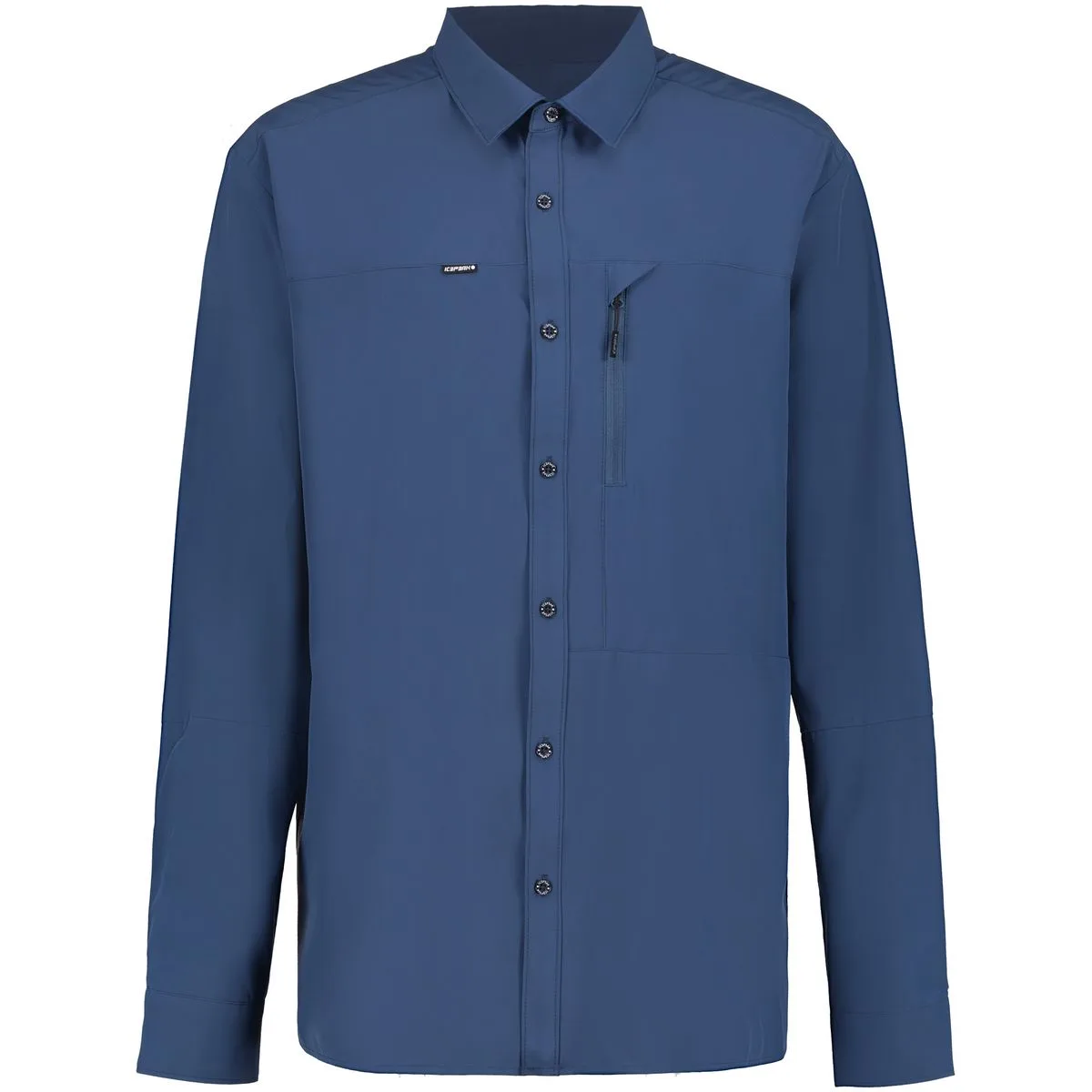 Brohman Herren Hemd, blau 54