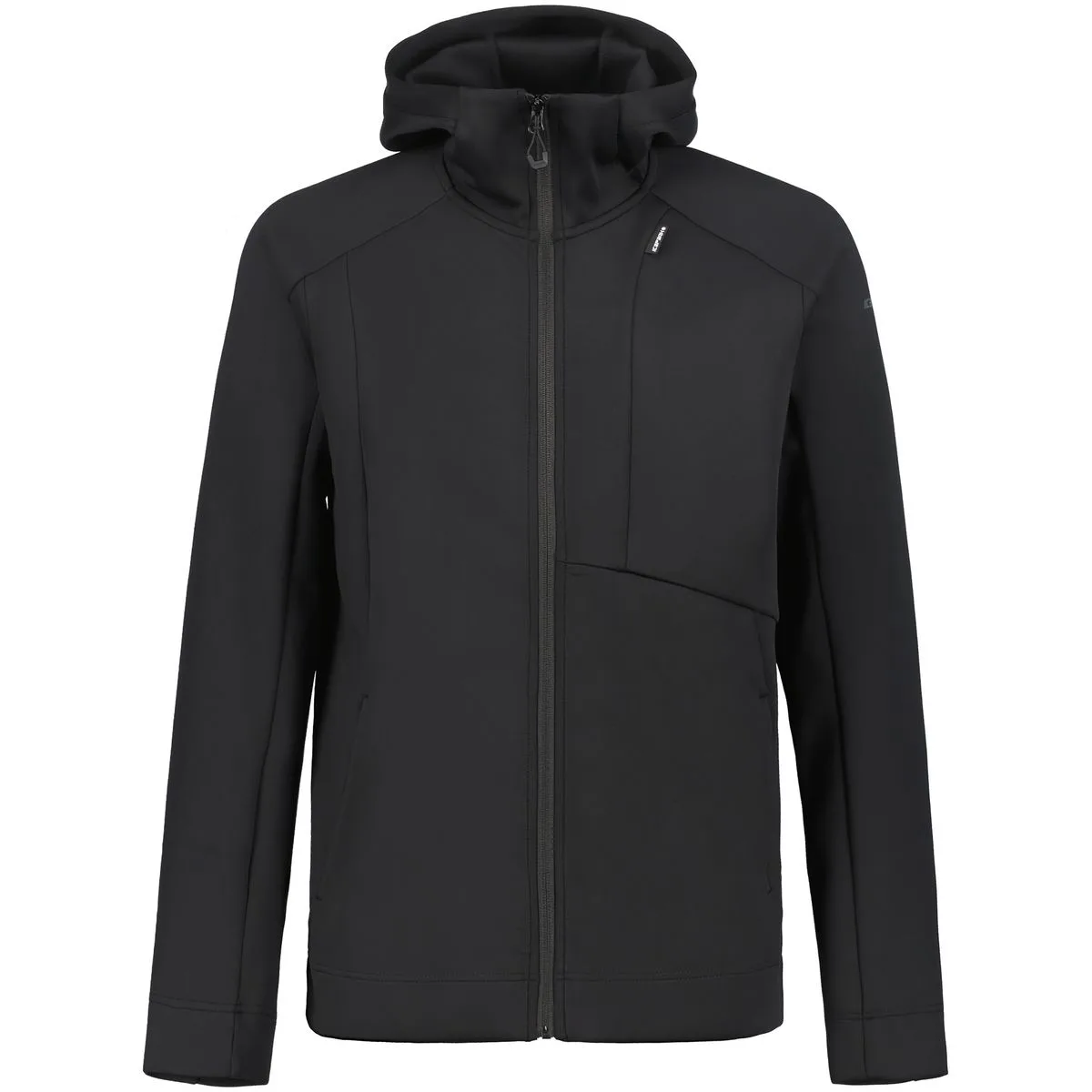 Brunsville Herren Midlayer, schwarz S