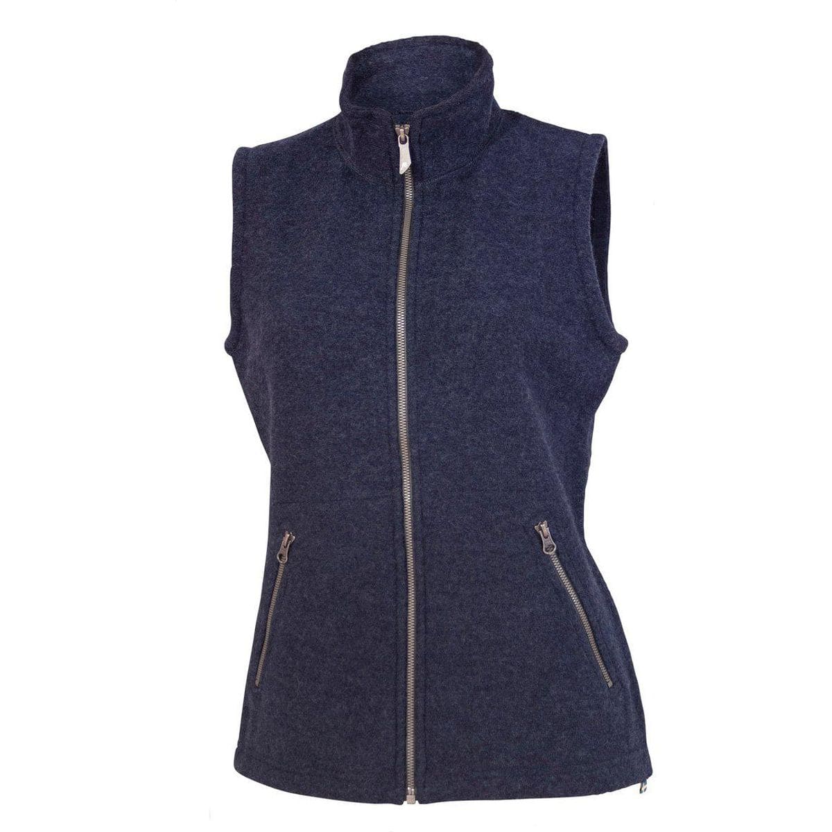Flora vest Damen Weste, blau 36