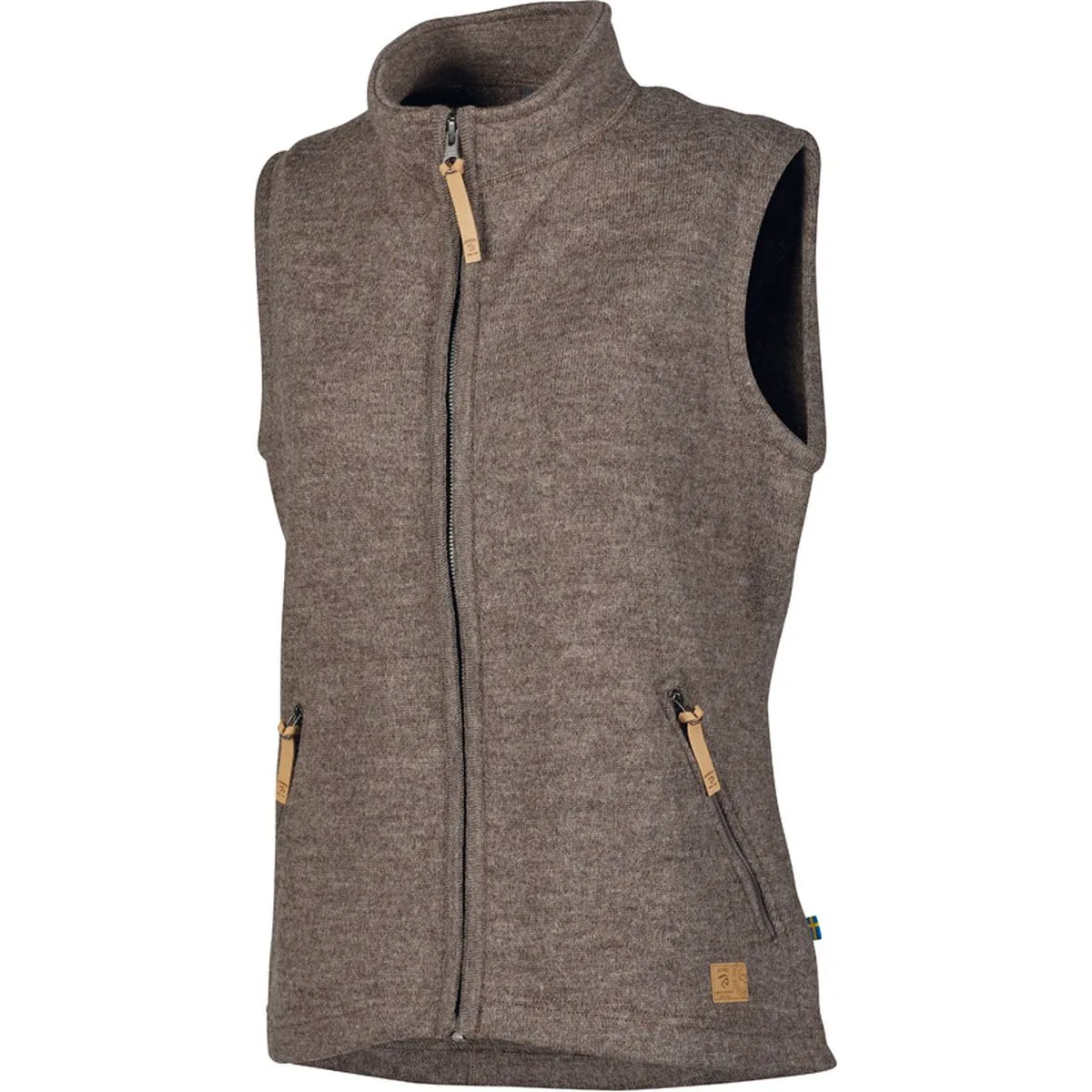 Nls Coco vest Damen Weste, braun 38