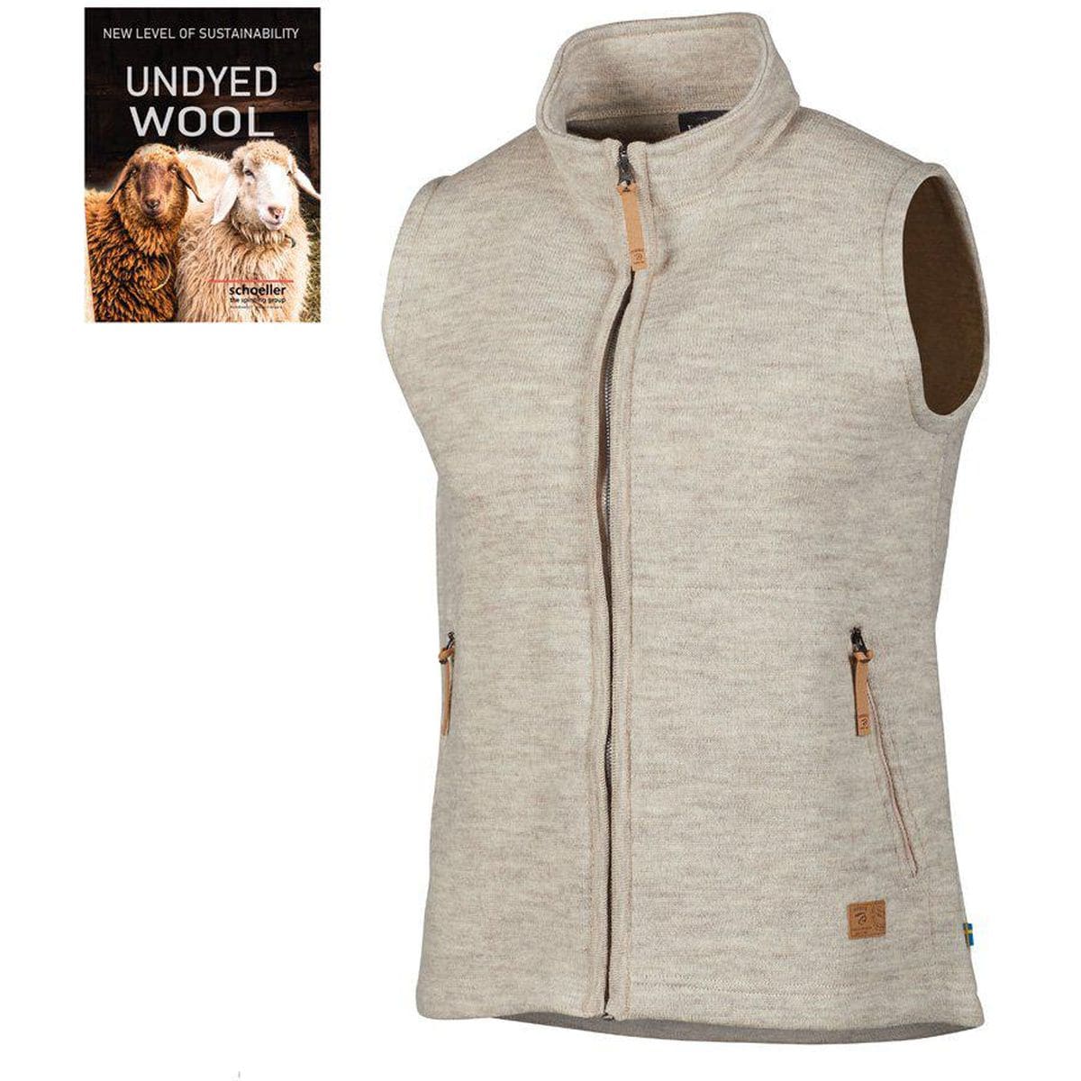 Nls Barley vest Herren Weste, weiß XL