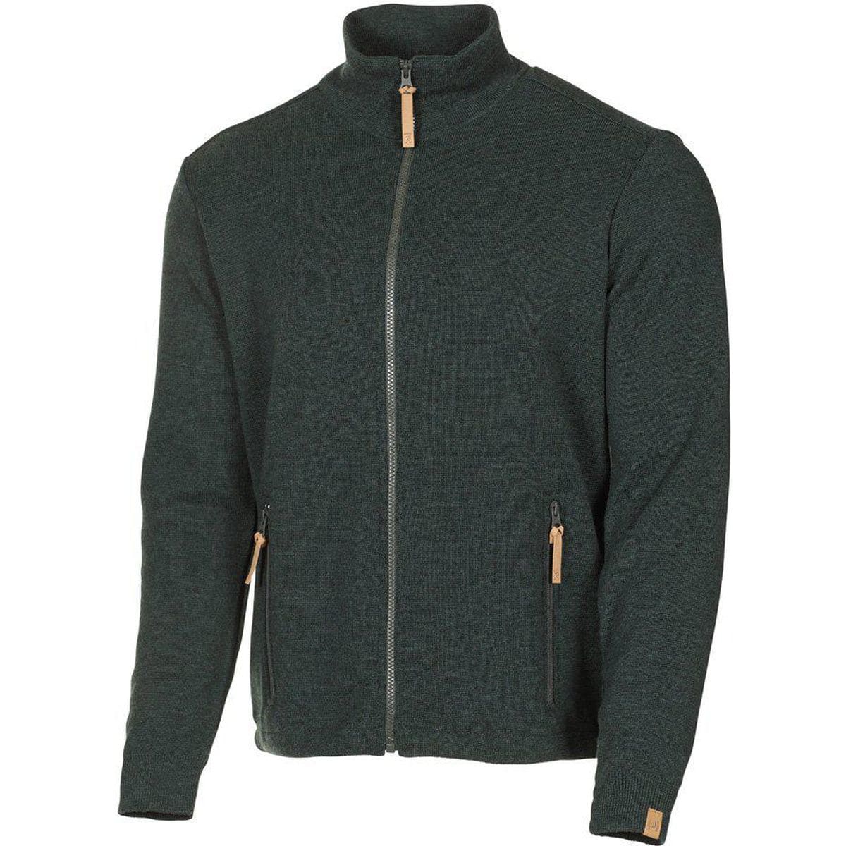 Helmer full zip Herren Midlayer, grün XXL