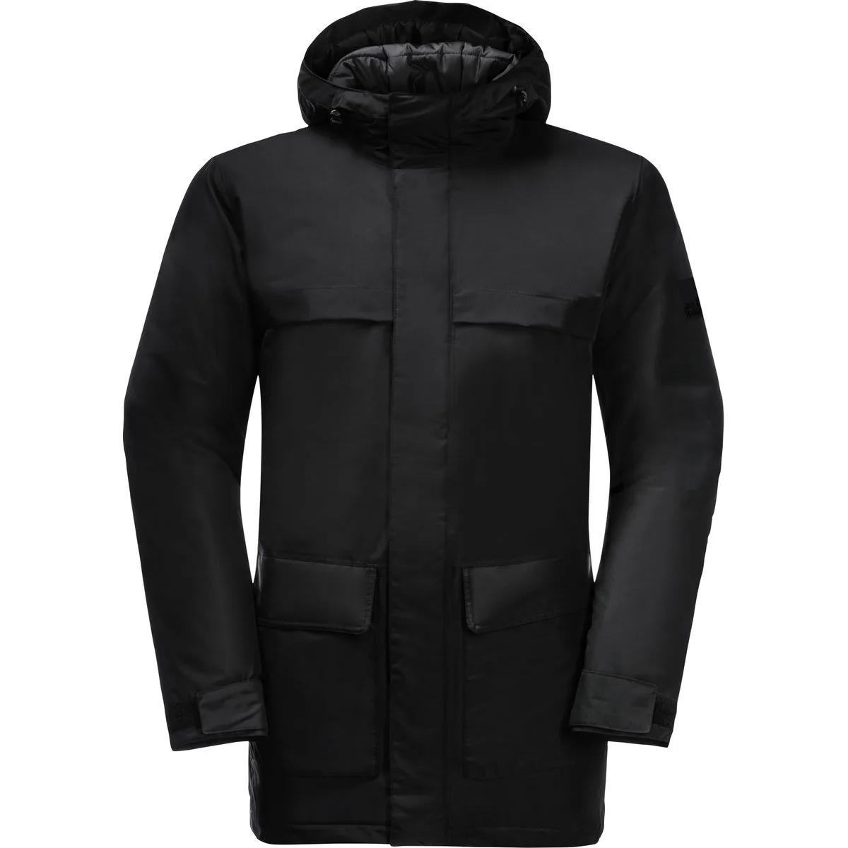 Winterlager Herren Funktionsjacke, schwarz M