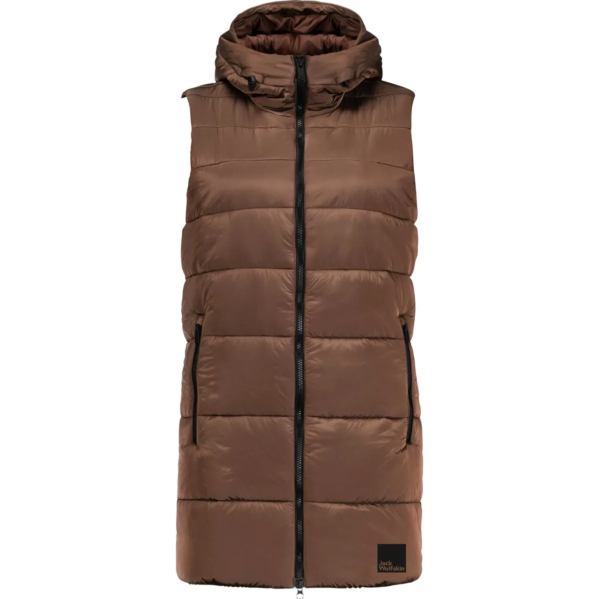 Jack Wolfskin Eisbach Damen Weste, braun
