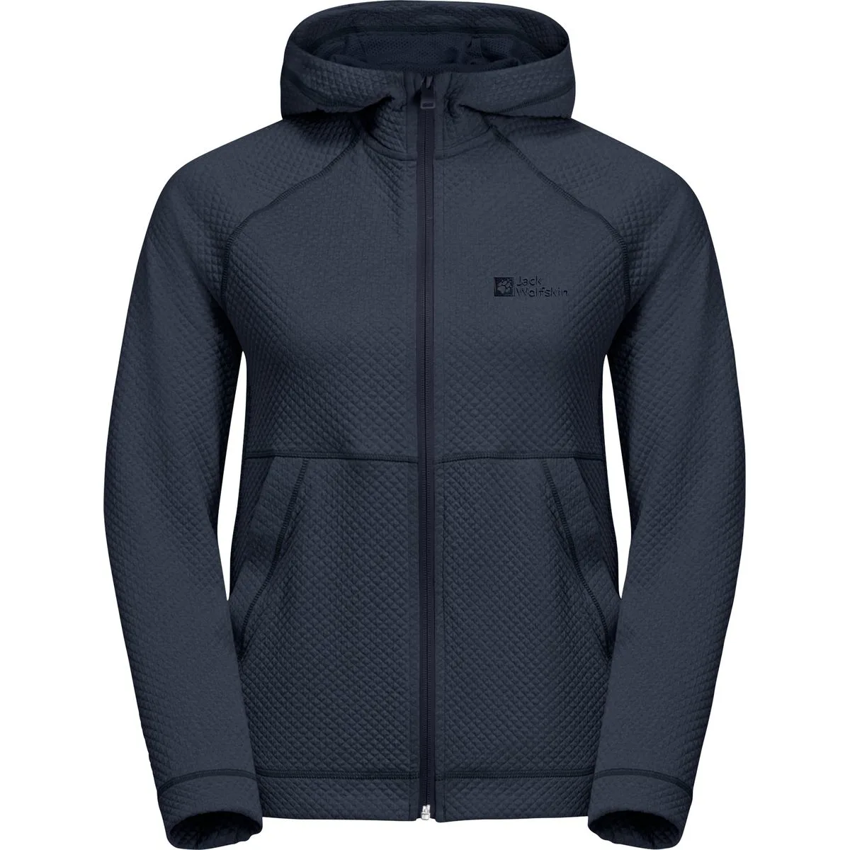 Fernweh Hooded Damen Midlayer, blau S