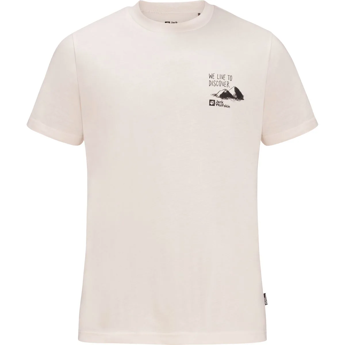 Discover Herren T-Shirt, weiß L