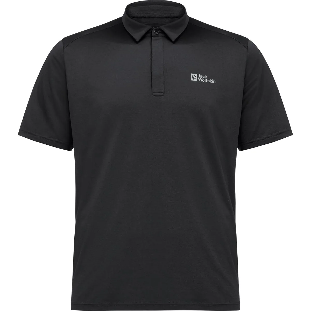 Delgami Polo Herren T-Shirt, schwarz XL
