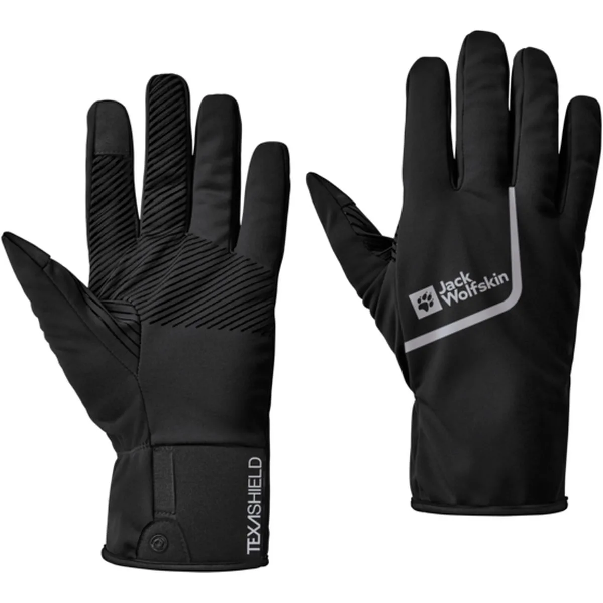 Morobbia Light Herren Fingerhandschuhe, schwarz M