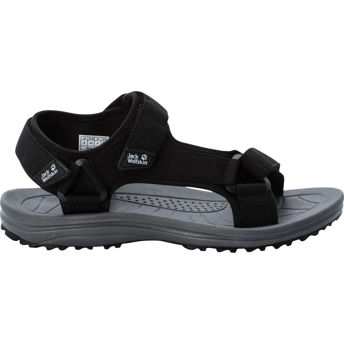 Wave Breaker Herren Sandalen, schwarz, Größe 45 ½ 45 ½