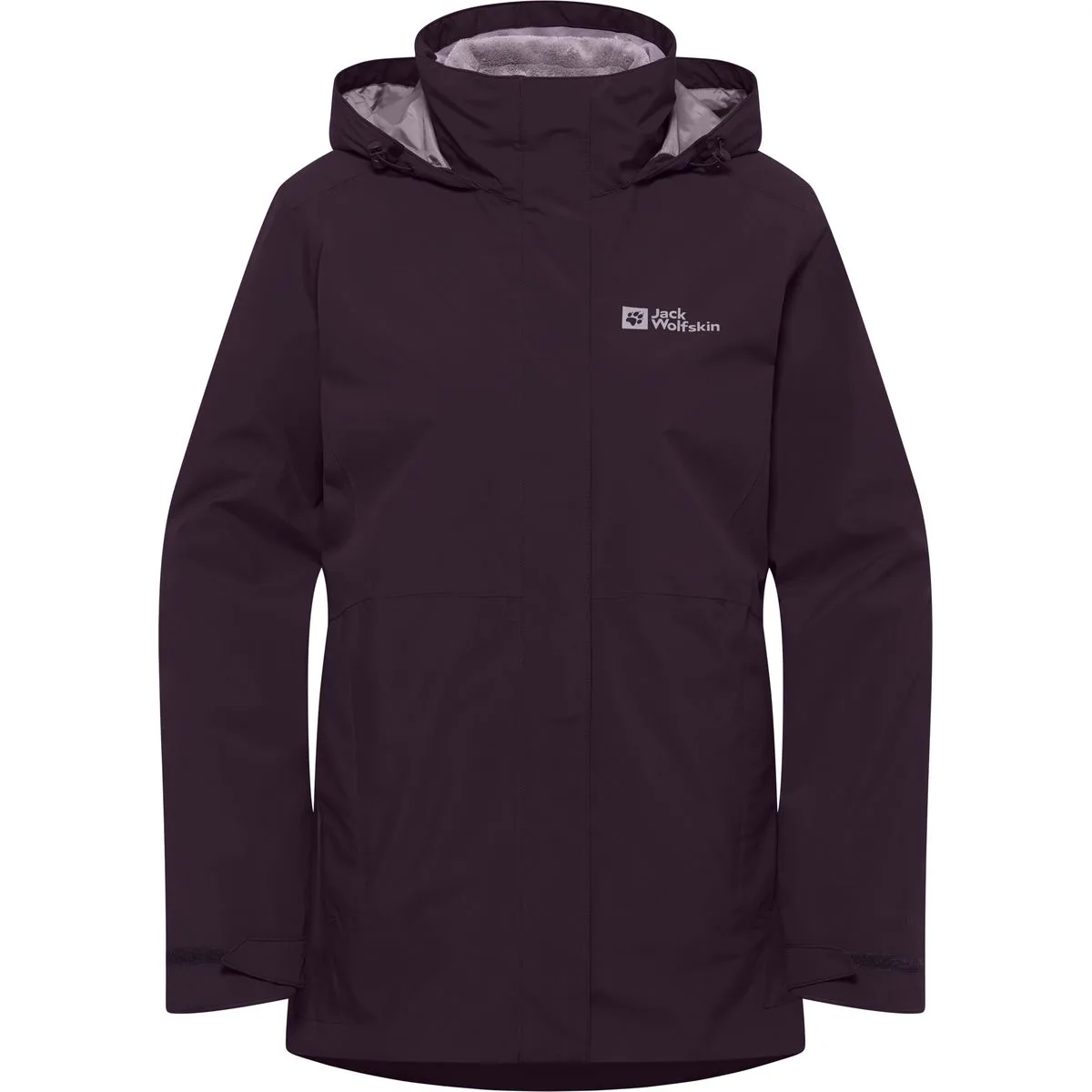 Jack Wolfskin Rotwand 3-in-1 Damen Funktionsjacke, lila 4064886308632