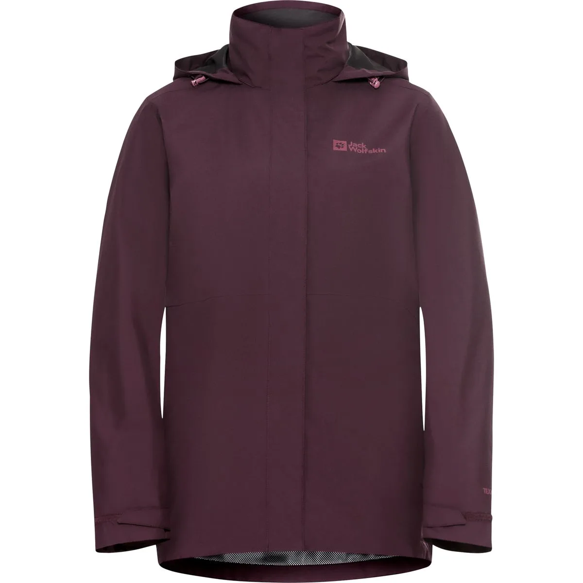 Rotwand 3-in-1 Damen Funktionsjacke, lila XL