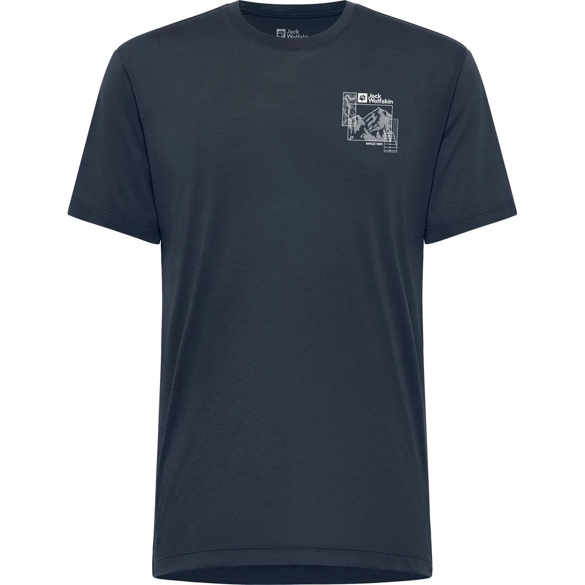 Vonnan Graphic Herren T-Shirt, blau XL