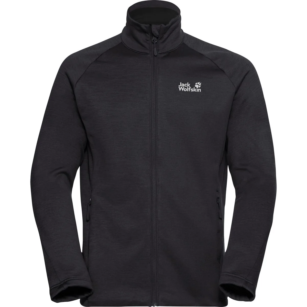 Peak District Full Zip Herren Funktionsjacke, schwarz 2XL