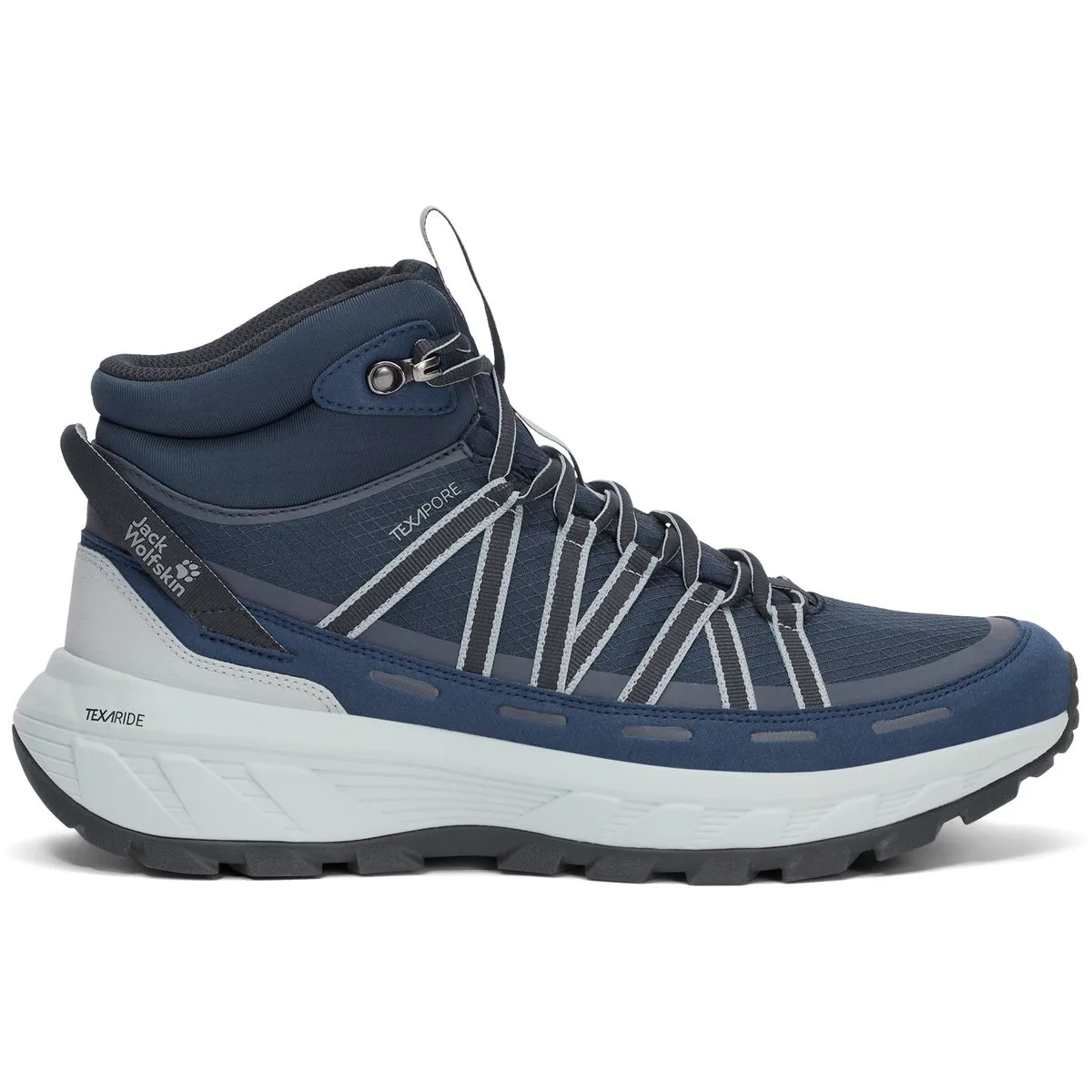 Wild Hike Texapore Mid Herren Multifunktionsschuhe, blau, Größe 44 44