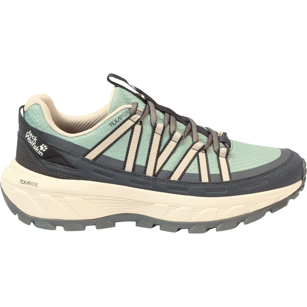 Wild Hike Texapore Low Damen Multifunktionsschuhe, grün, Größe 40 40